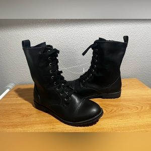 Brand New! Women's Cassandra WW Combat Boots - Universal Thread Black 9.5W